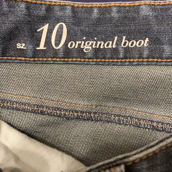 Ann Taylor LOFT original boot jeans in size 10. Excellent preowned condition. - Picture 3 of 9